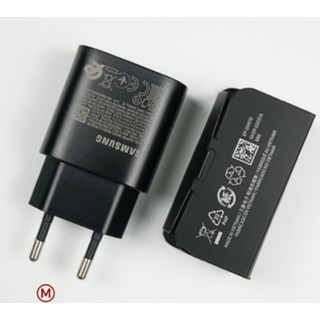 Bộ Sạc Cáp Samsung Note 10 Zin- Sạc nhanh 25W- Cáp C to C- Dành cho Samsung Galaxy S10 5G, Note 10 Plus