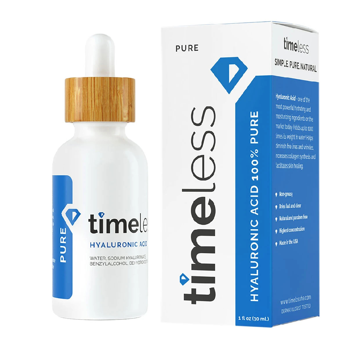 Serum Timeless Hyaluronic Serum Cấp Nước - 30ml | BigBuy360 - bigbuy360.vn
