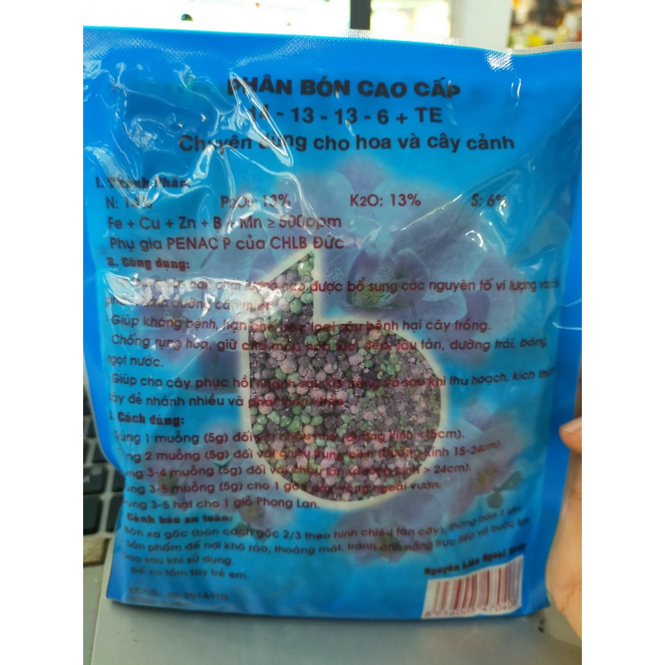 Phân bón 14-13-13-6 TE better gói 200g (npk 14 - 13 -13 + TE)