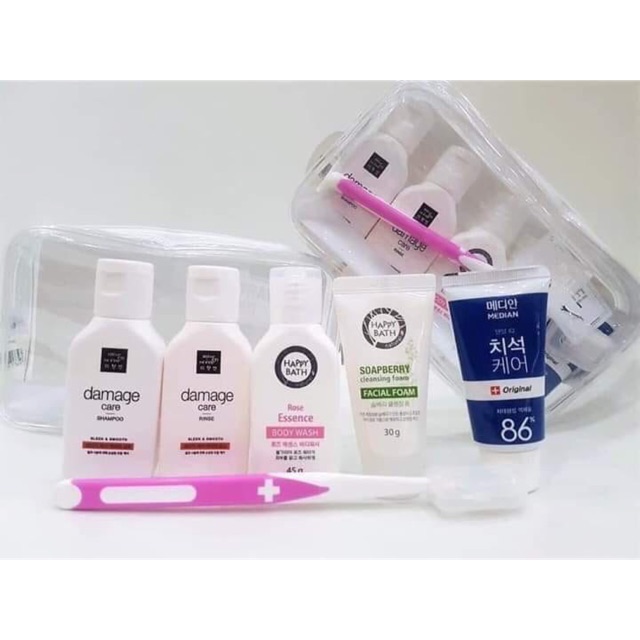 Set mỹ phẩm travel kit