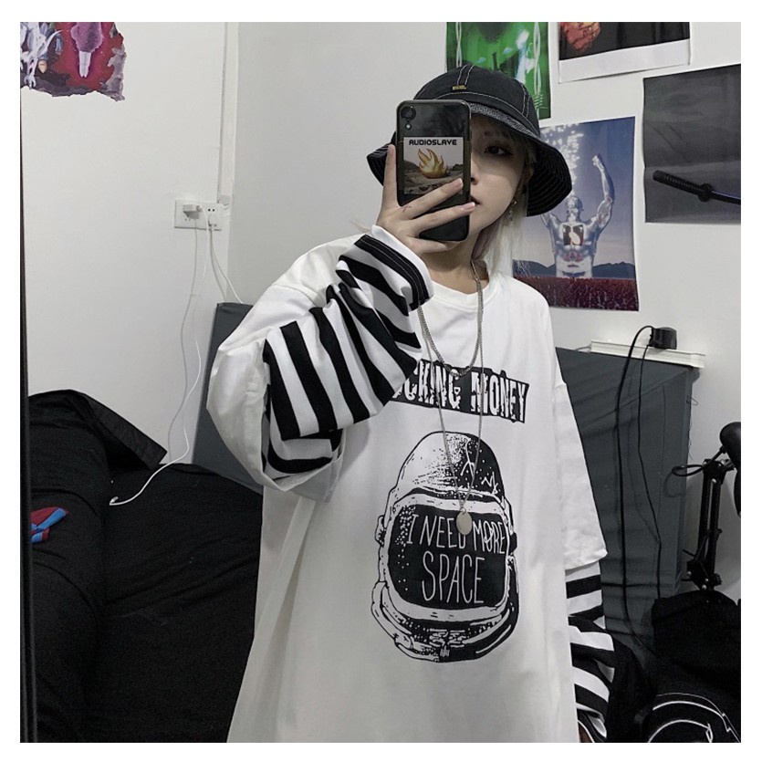 Áo thun dài tay thời trang dạo phố năng động 1730 | BigBuy360 - bigbuy360.vn