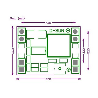 Mạch nguồn hạ áp DC mini 3A đầu ra 5V