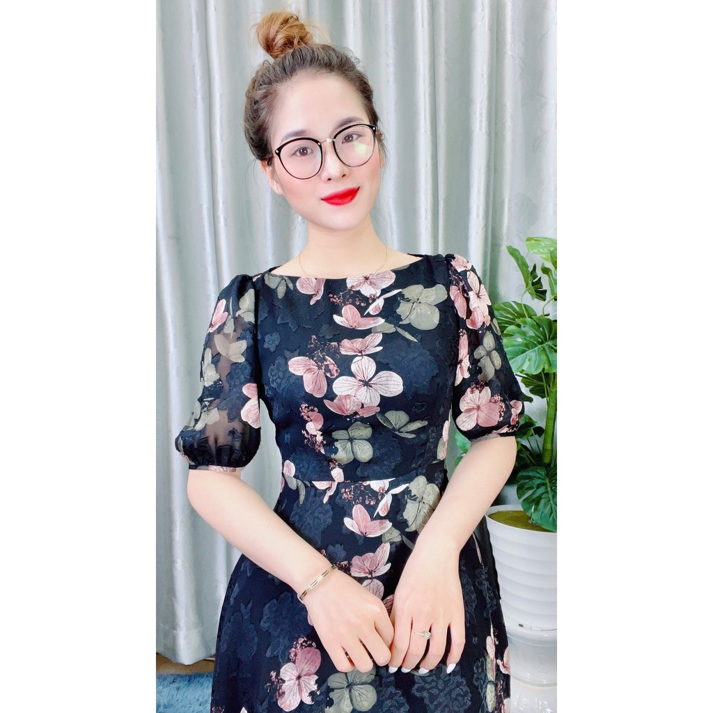 Váy tơ đi biển mềm mát, thanh lich công sở lụa có size to, bigsize | BigBuy360 - bigbuy360.vn