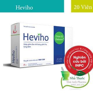 Heviho Giảm Viêm Họng Hạt, Ho Mạn Tính