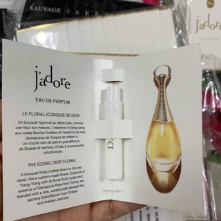 Mẫu thử nước Hoa Vial Nữ DIOR J'Adore EDP 1ml