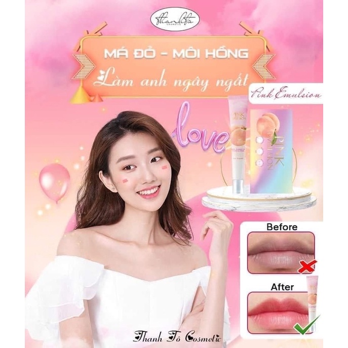 Kem Má Hồng- PINK Emulsion