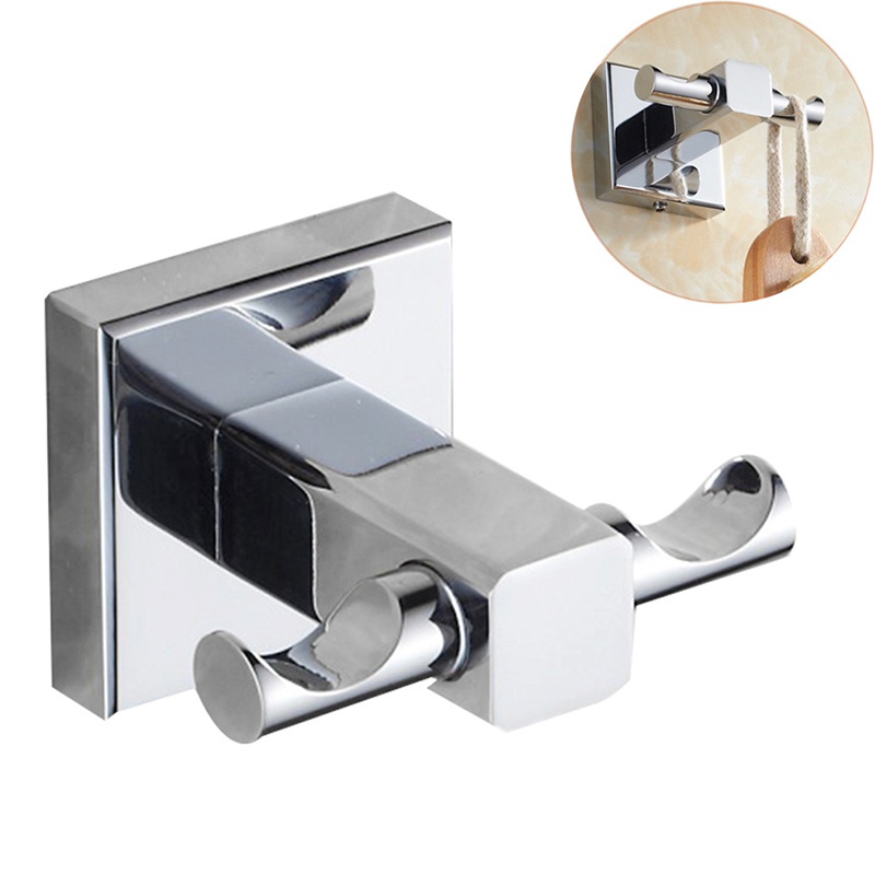 Bathroom Coat Robe Hook Wall Hanger Kitchen Door Towels Hook