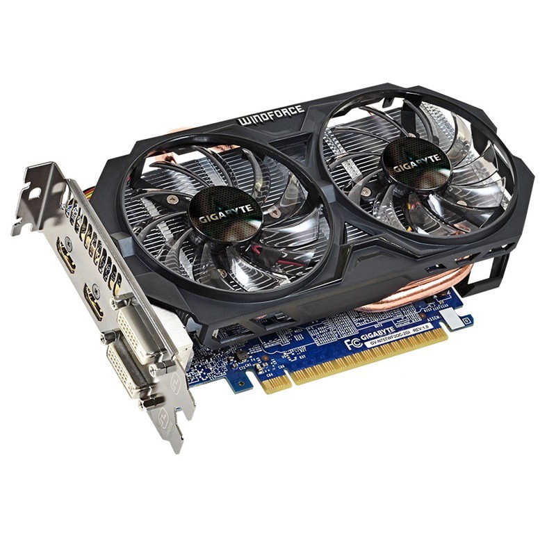 Card màn hình Gigabyte GTX750ti 2GB DDR5 2 Fan