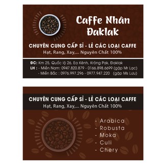 Cà phê nguyên chất 150k/500g