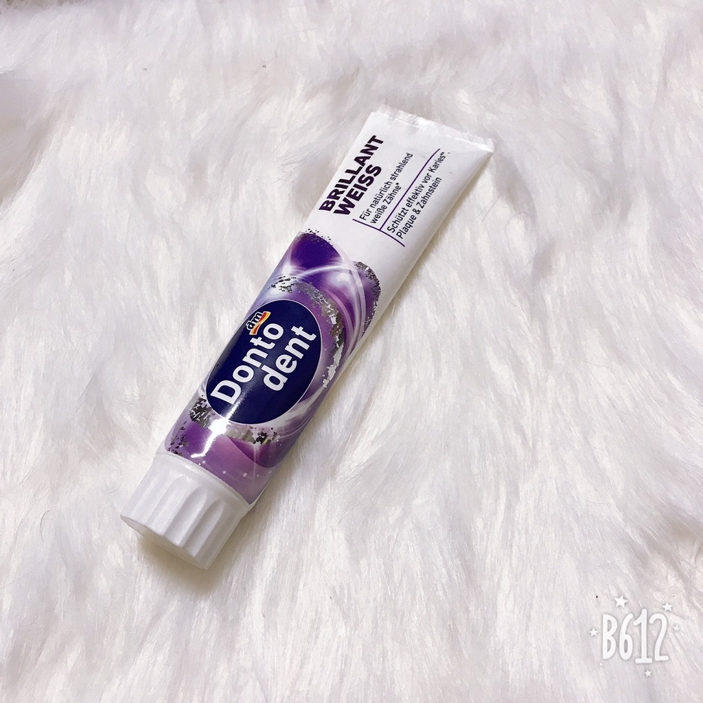 Kem Đánh Răng Dontodent Dành Cho Người Lớn Và Trẻ Em Từ 6 Tuổi 125ml Hàng Chính Hãng