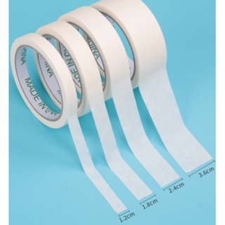 Băng keo giấy đủ size 1.2f 2.4f 3.4f 5f băng keo chặn màu 1,2cm 2,4cm 3,4cm 4,8cm