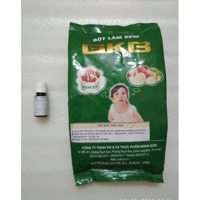 Bột làm kem viên vani 1.5kg