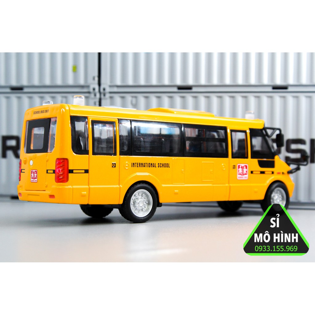 [ Sỉ Mô Hình ] Xe mô hình xe buýt school bus 1:32