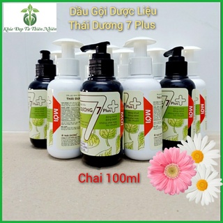 Dầu gội dược liệu giảm gàu, chống rụng tóc Thái Dương 7 Plus 100ml