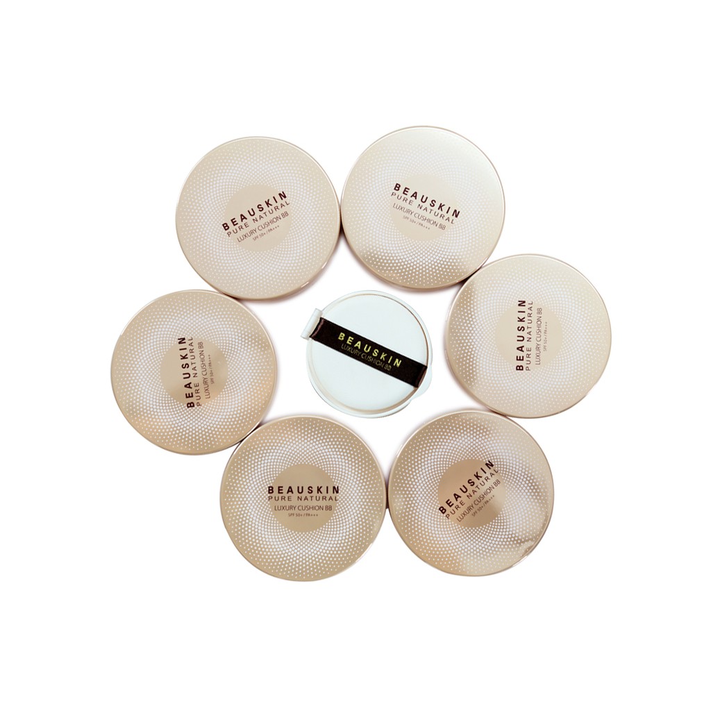 Phấn nước trang điểm che phủ mọi khuyết điểm, bền lâu suốt ngày dài Beauskin Luxury Cushion BB 11g - Hàn Quốc Chính Hãng