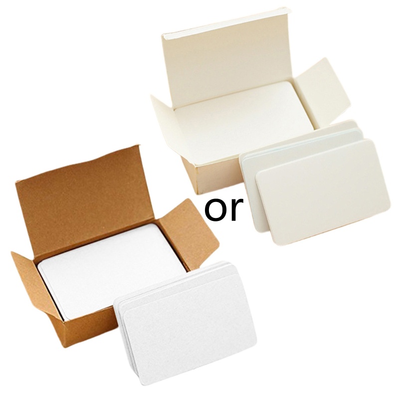 Bộ 180 Thẻ Bài Trống Dùng Để Chơi