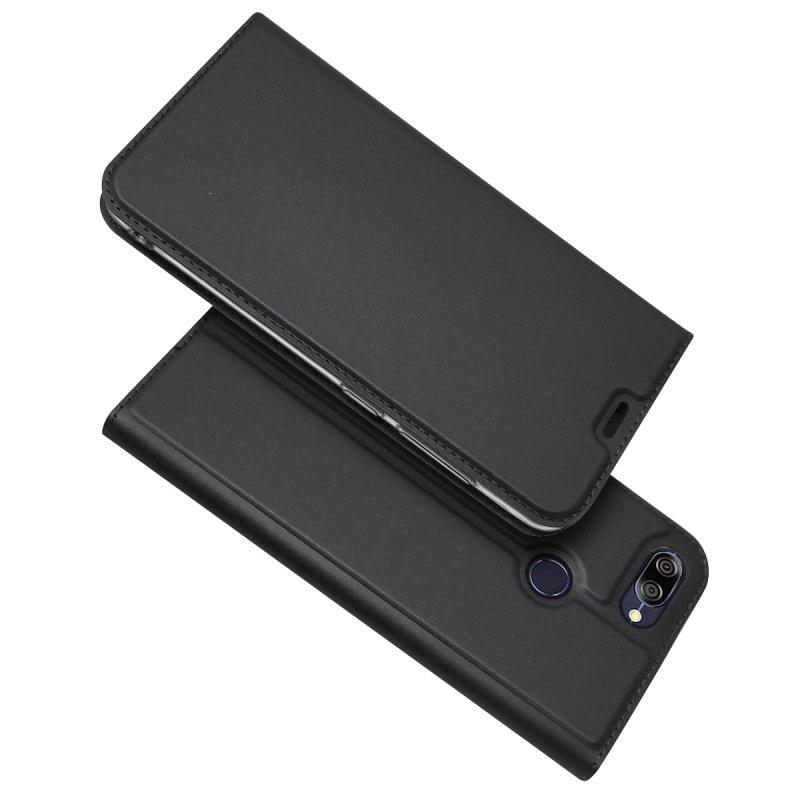Ốp lưng da dạng lật cho điện thoại asus zenfone max plus m1 zb570tl