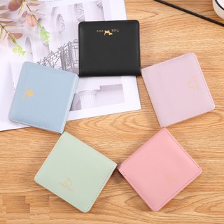 [5 màu] Ví ngắn nữ mini da cầm tay cute nhiều hình 247V411 retro hàn quốc siêu dễ thương