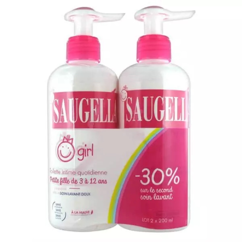 Dung dịch vệ sinh cho bé gái Saugela girl 200ml