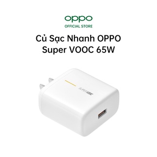 Củ Sạc Nhanh OPPO Super VOOC 65W | Đầu ra USB: 10V - 6.5A | Hàng Chính Hãng OPPO