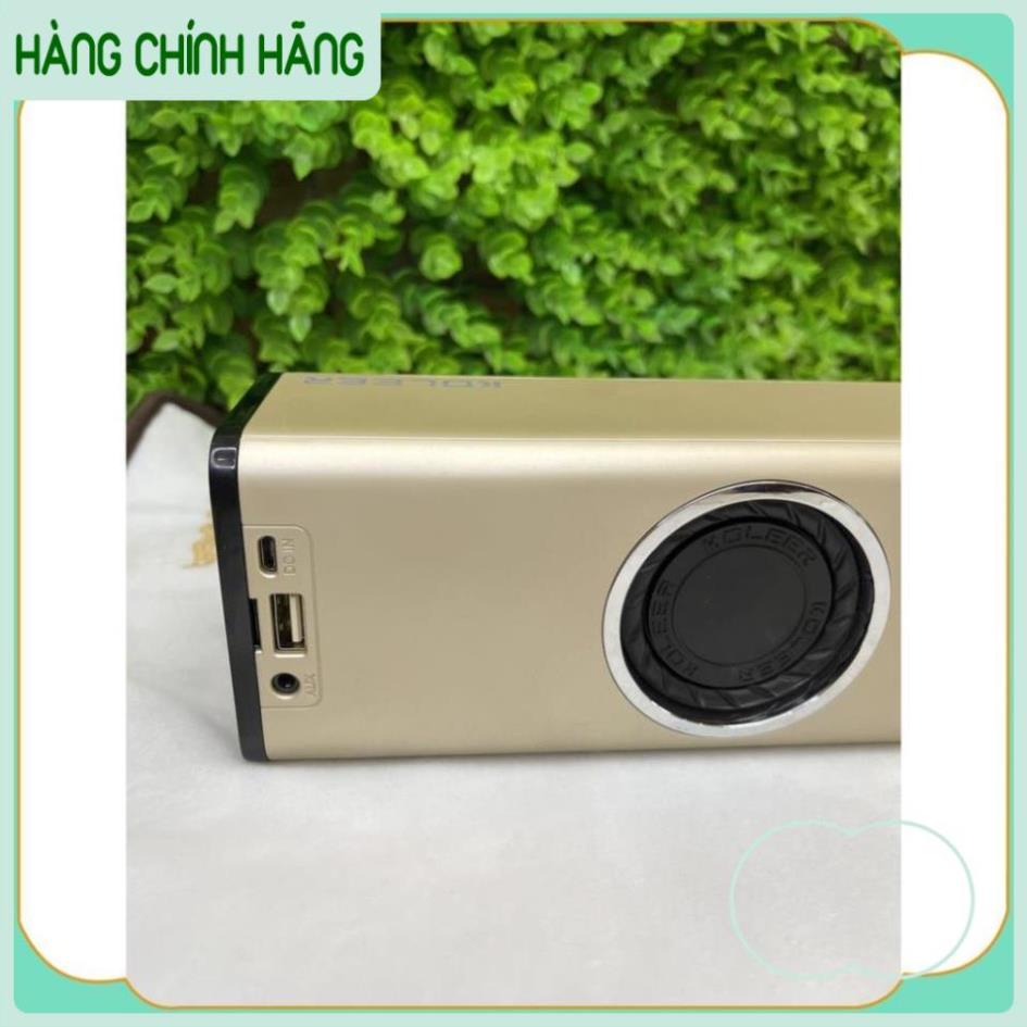 Loa Bluetooth Koleer SU H5 mini, Cầm Tay Không Dây Bass Lớn Nghe Nhạc Hay Cho laptop PC BH 12 tháng