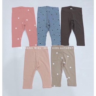 B521- SET 5 QUẦN LEGGING DÀI CHẤM BI