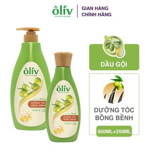 Combo 2 Dầu Gội Ôliv Dưỡng Tóc Bồng Bềnh 650ml + 250ml