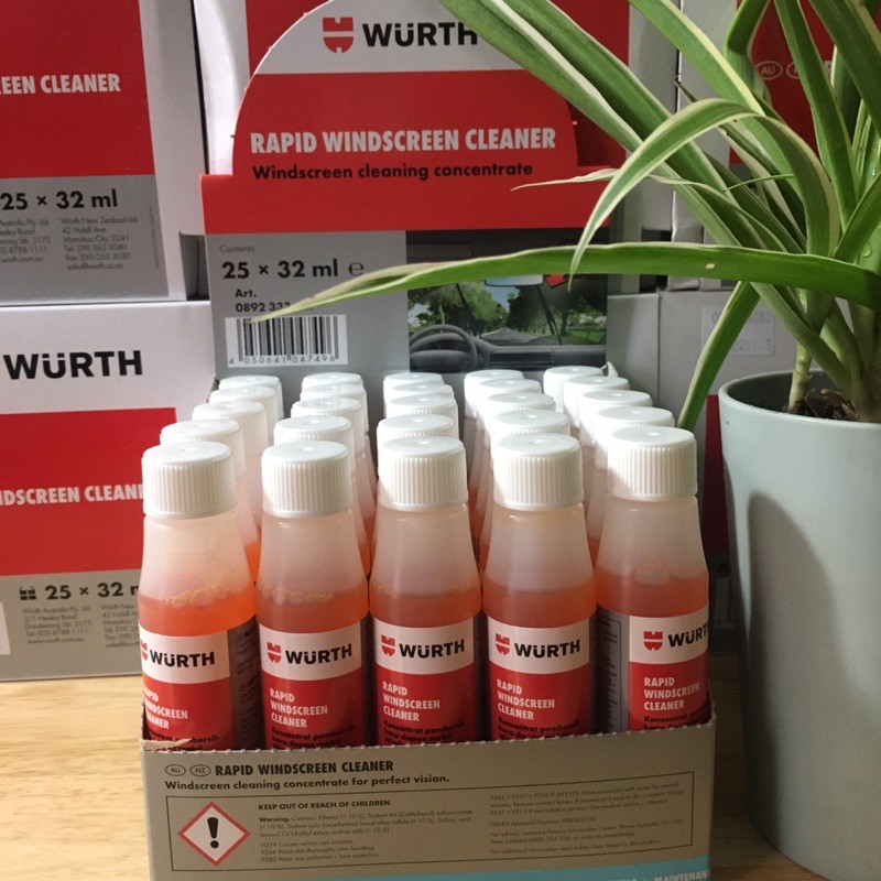 Wurth - Nước đỗ kính lái 32ml