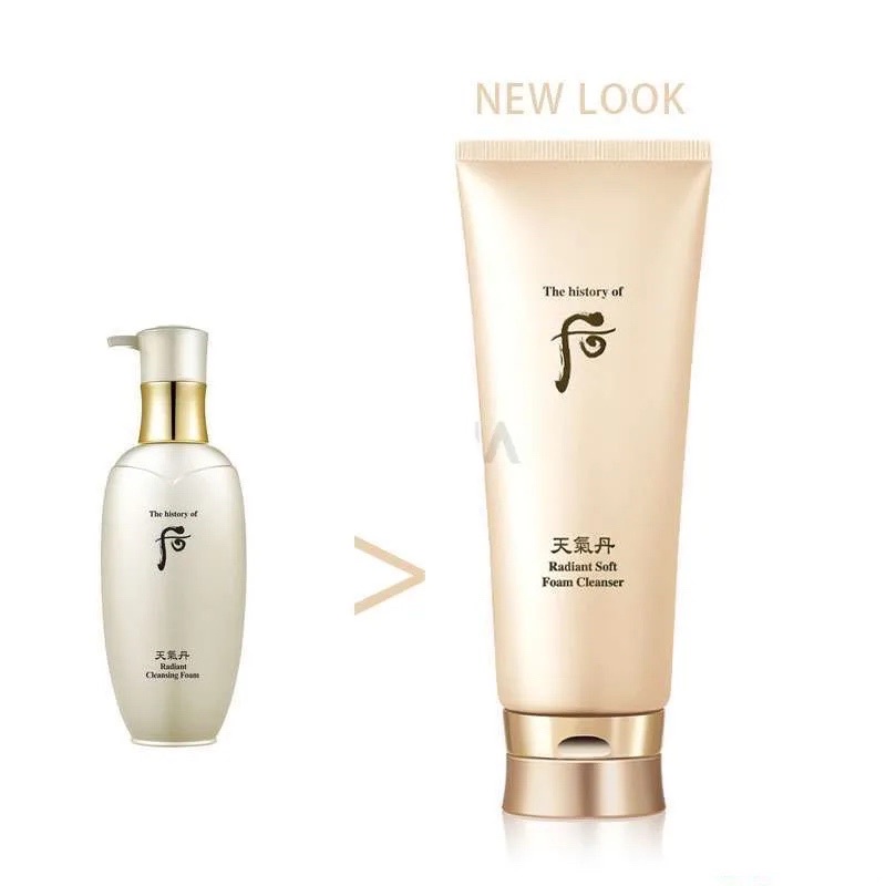 Sữa Rửa Mặt Tái Sinh Whoo Radiant Cleansing Foam date 2025