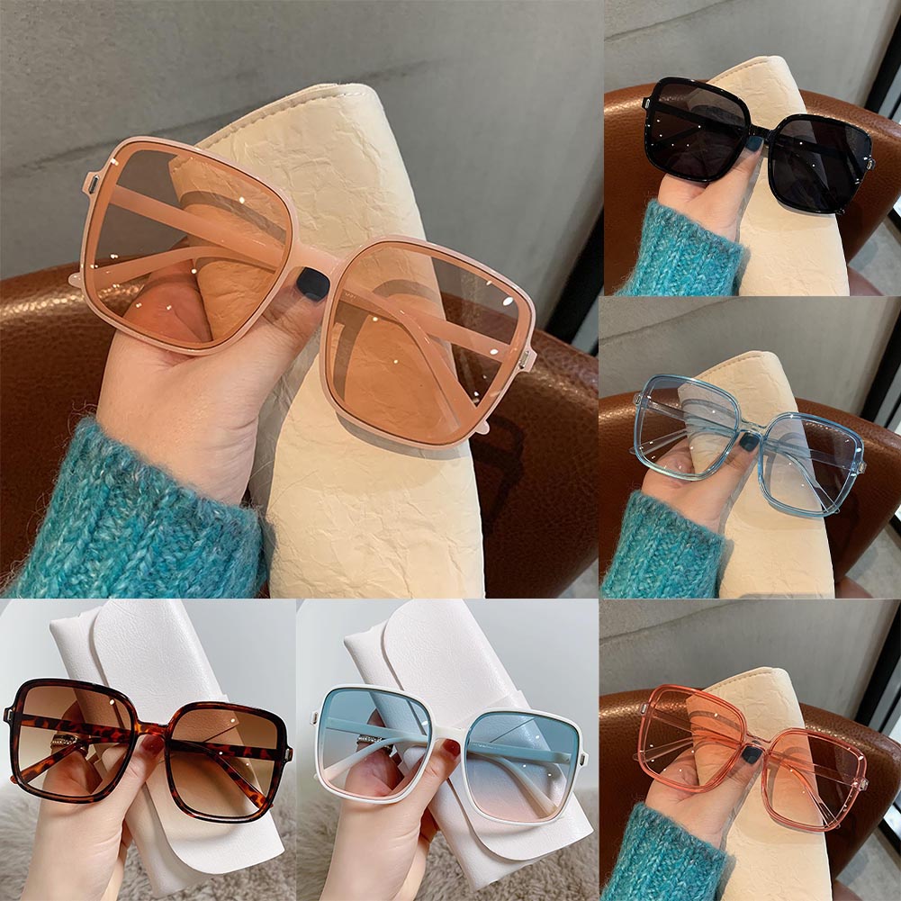 Kính Mát Thời Trang Khung Hình Học Đơn Giản Cổ Điển Sang Trọng Cho Nữ