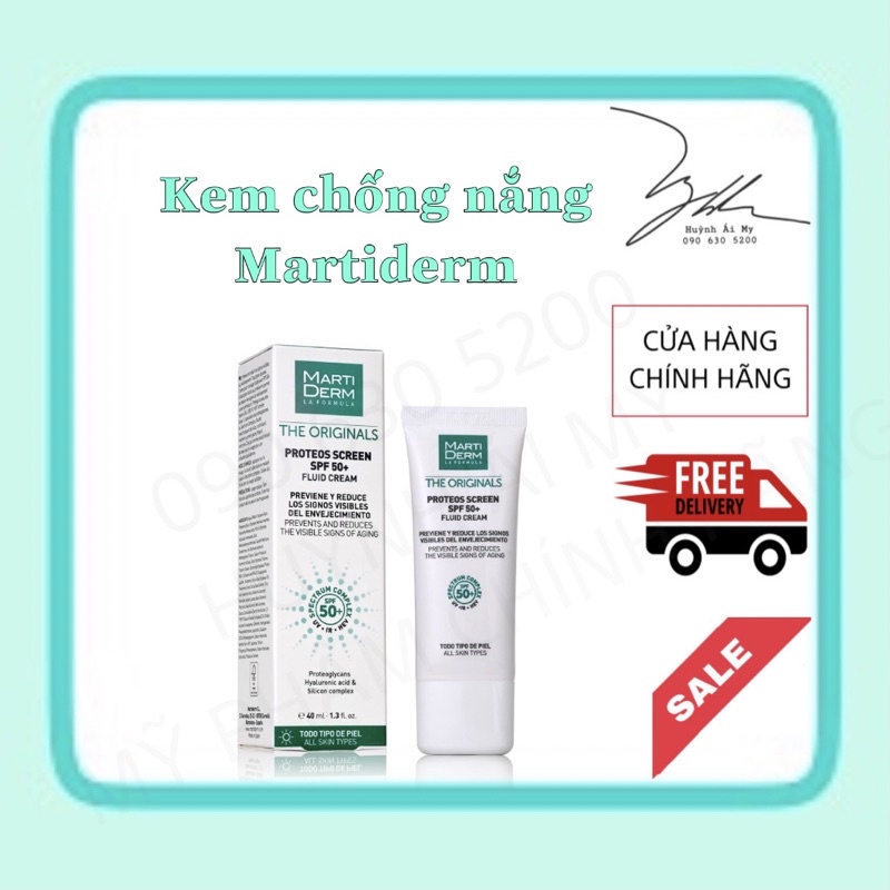 [HÀNG CÔNG TY] Kem chống nắng phổ rộng Martiderm