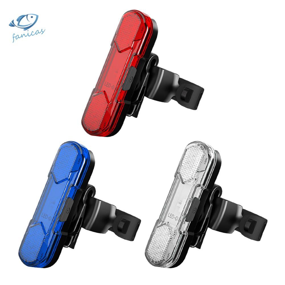 Đèn led gắn yên xe đạp chống thấm nước sạc USB tiện dụng