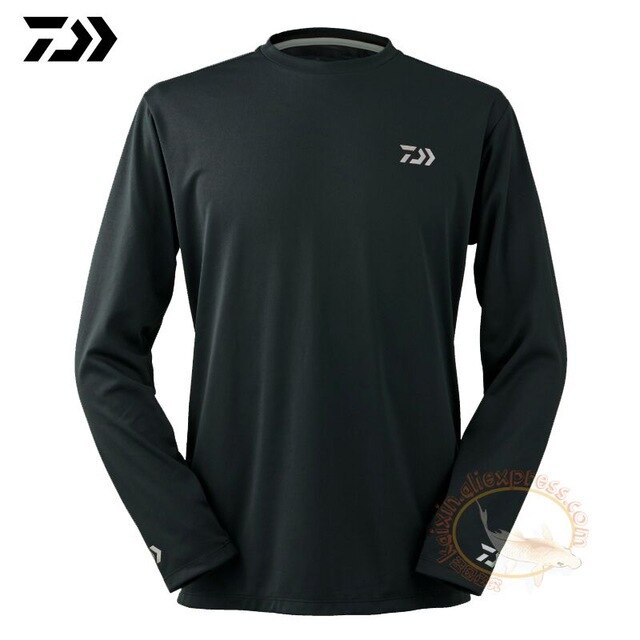 DAIWA Mới Áo Thun Thể Thao Tay Dài Chống Tia Uv Thoáng Khí Size Xs-5Xl Thời Trang Mùa Hè 2020
