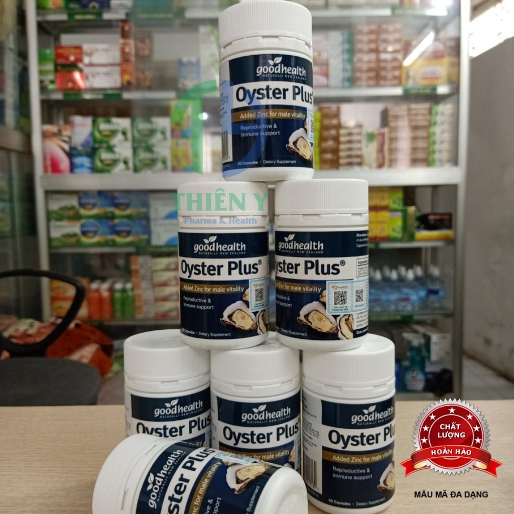 Tinh Chất Hàu Oyster Plus Goodhealth, Tăng Cường Sinh Lý Nam, Hộp 60 Viên, Nhập Khẩu Chính Hãng - Thiên Y Pharmacy | BigBuy360 - bigbuy360.vn
