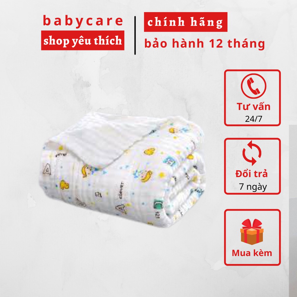 Khăn tắm adens sợi tre 6 lớp siêu mềm cho bé - Hàng xuất Nhật