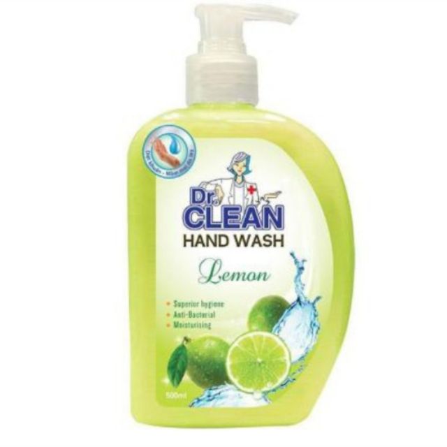 (TẶNG KHĂN ƯỚT 20 TỜ) Sữa rửa tay Dr.Clean 5 Mùi 500g