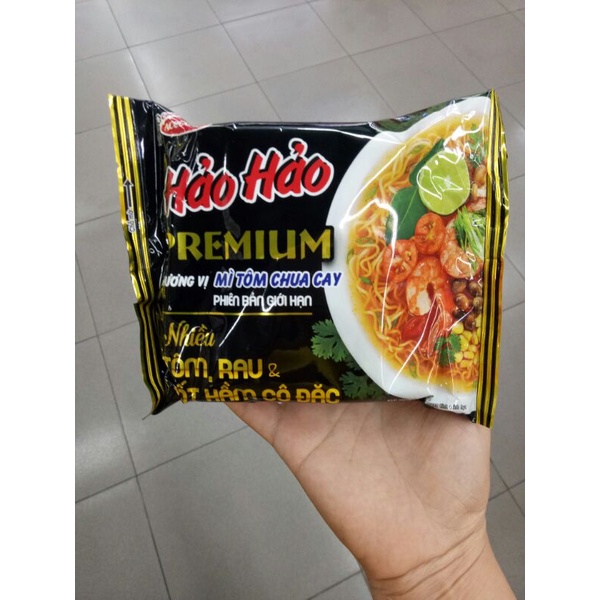 phiên bản giới hạn - Mì Hảo Hảo Premium tôm chua cay 85g