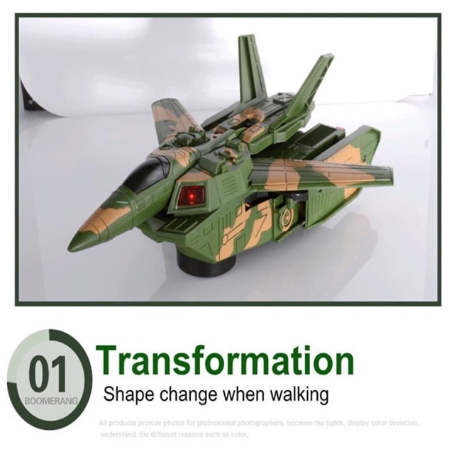 Đồ chơi xe tăng biến hình 2in1 phát nhạc