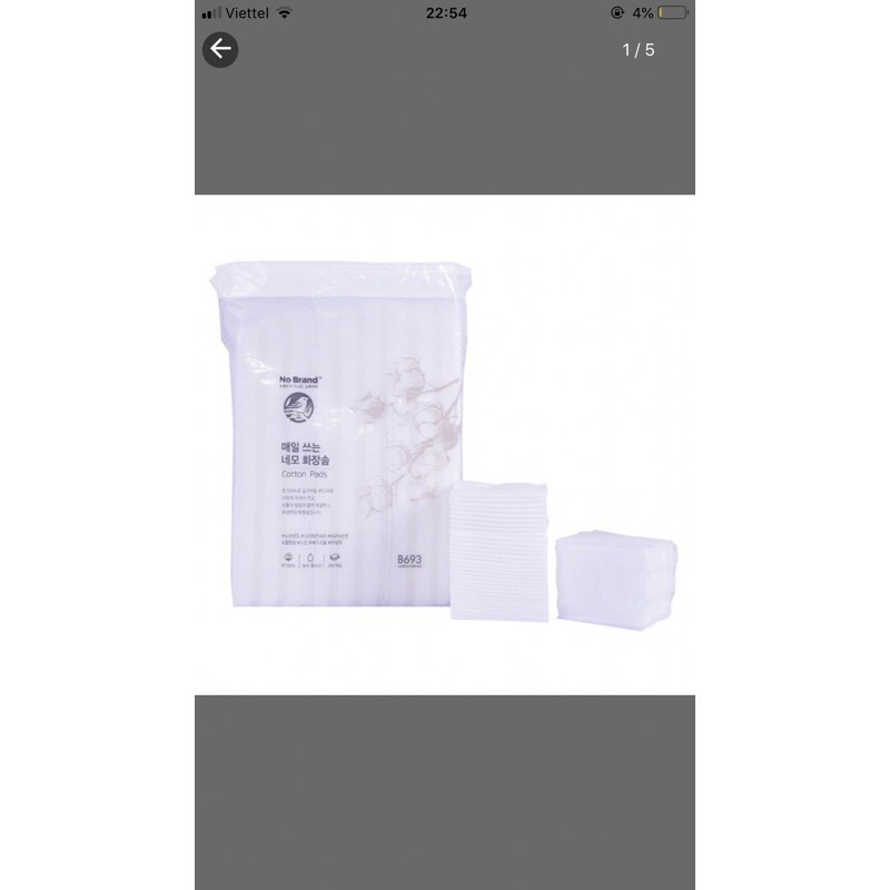 Bông Tẩy Trang Emart 240 miếng