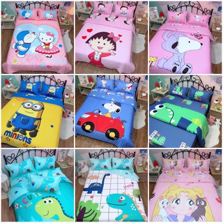 Bộ chăn ga cotton 5D chất đẹp miễn chê. Ib chọn mẫu và kích thước
