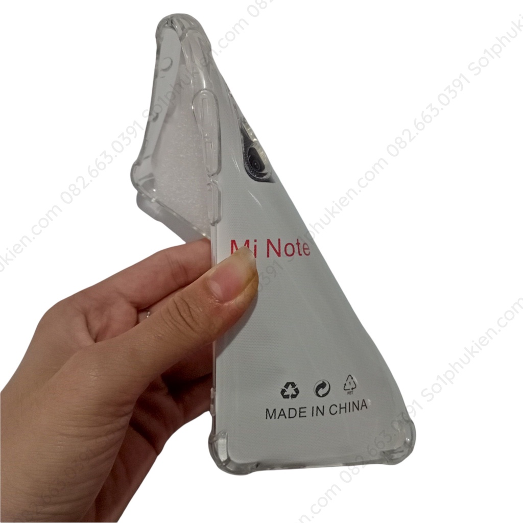 Ốp lưng dẻo trong Xiaomi Mi Note 10 Lite, Mi 10 Lite chống sốc, bảo vệ cam bền đẹp