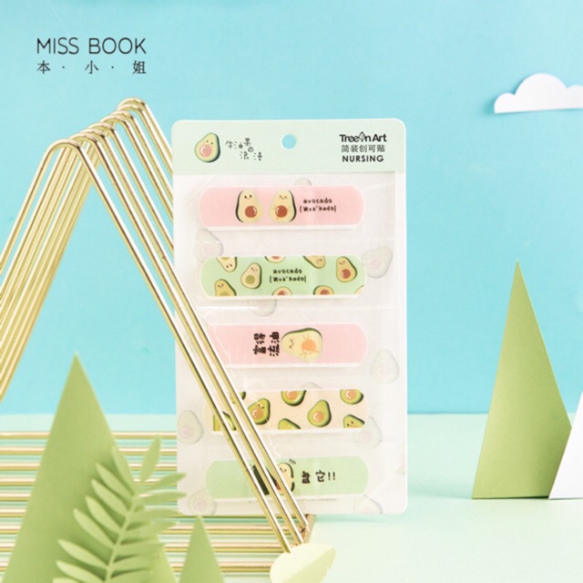 Set 5 Miếng băng cá nhân hình cute