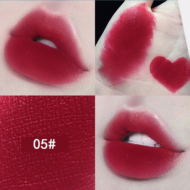 Son kem lì ♥️FREESHIP♥️  Set 5 son Cô Gái Meyoco Retro Matte Liquidcô Full màu, hàng chính hãng nội địa trung