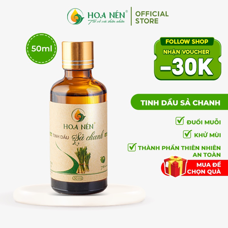 Tinh dầu Sả chanh 50ml - Hoa Nén