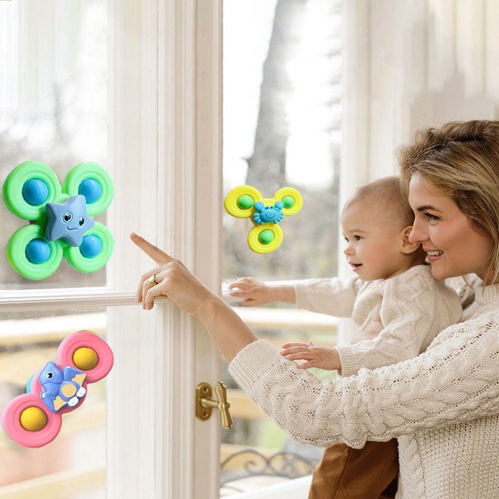 Đồ Chơi Xoay Hình Cua Khủng Long / Ngôi Sao Cho Bé Khi Tắm