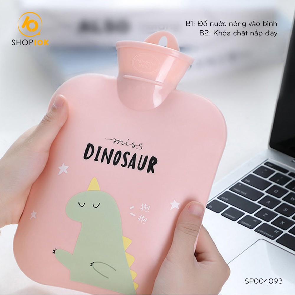 Túi chườm nóng lạnh giảm đau bụng kinh, túi chườm giữ ấm hạ sốt 900ml SHOP10K - SP004093