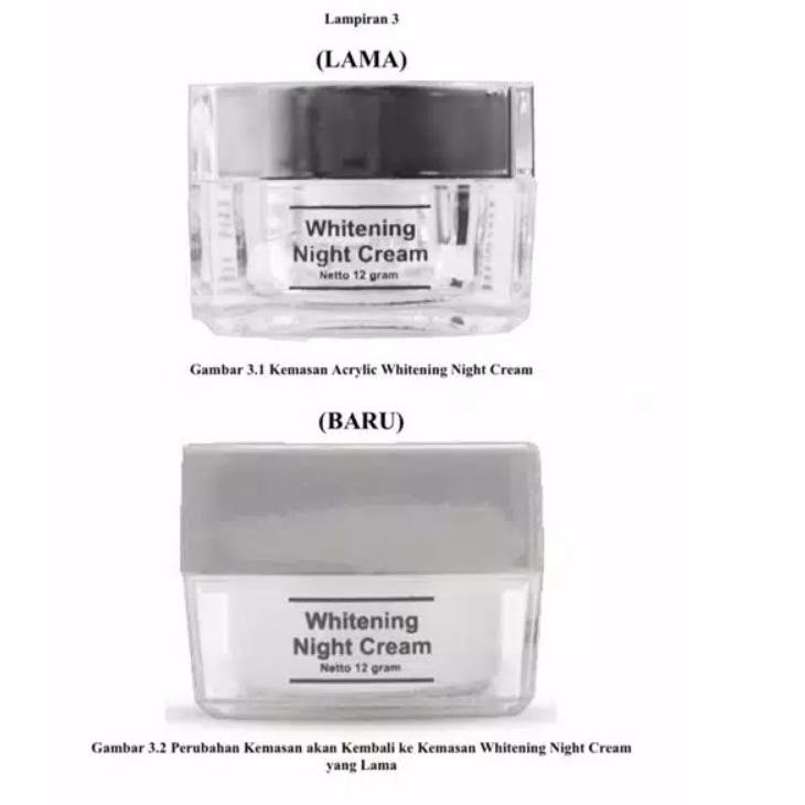 Cô. Kem dưỡng da ban đêm