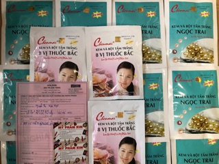Combo 2 tắm trắng Chenmai Thái (1 Ngọc trai và 1 thuốc bắc)