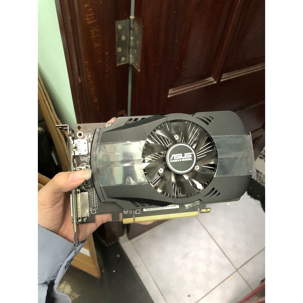 VGA Asus Phoenix Radeon RX550 4G Dual Auto-Extreme 1 Fan (PH-RX550-4G-EVO) - No box