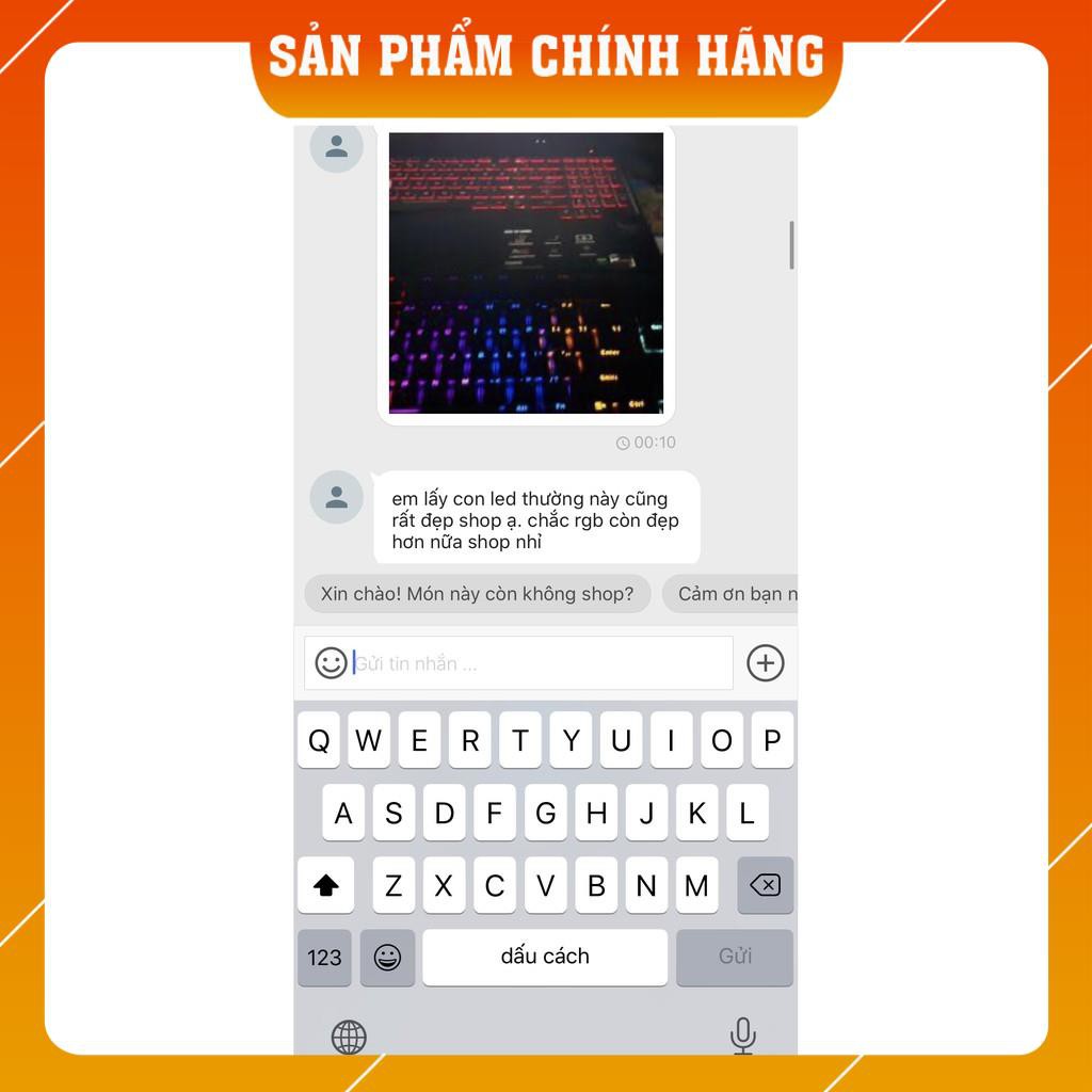 Bàn phím cơ Gaming Edra EK387 Led RGB/ Rainbow  - Chính hãng BH 24 tháng